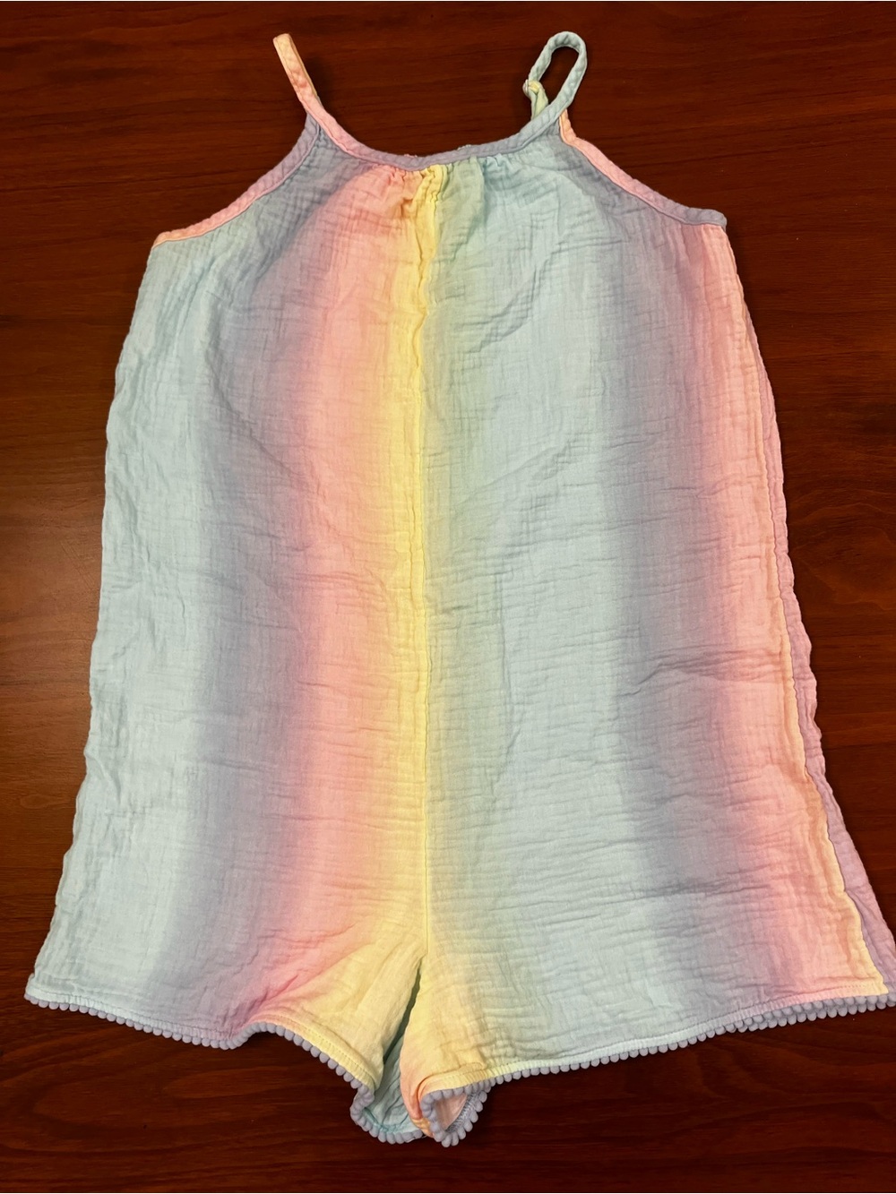 Target #takepride Pastel Rainbow Gauze Cotton Romper - Size XL